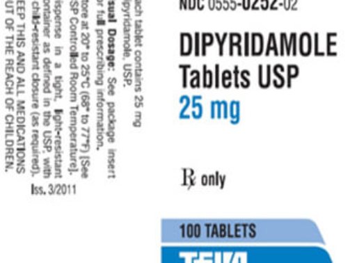 Buy Dipyridamole (Persantine) 25mg