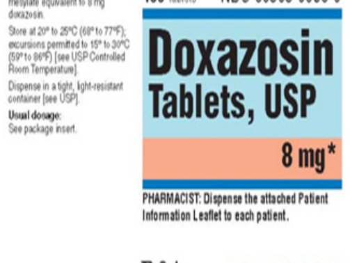 Buy Doxazosin (Cardura) 8mg